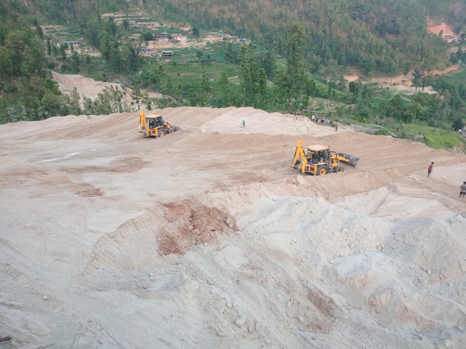 गल्छिमा नमुना रंगशाला निर्माणले लियो गति