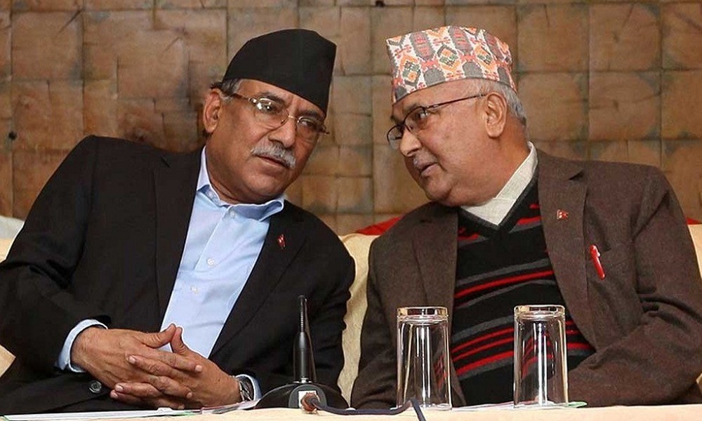 ओली-प्रचण्डबीचको वार्ता सकियो