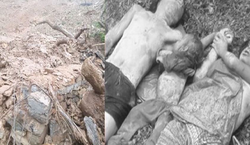 पहिरोमा परेर धादिङमा एकैपरिवारका तीन जनाको मृत्यु