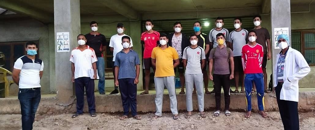 गल्छि स्थित आईसोलेसन केन्द्रमा रहेका १४ जना संक्रमण मुक्त