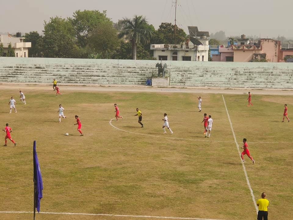 धादिङद्वारा जुम्ला ९-१ गोल अन्तरले पराजित