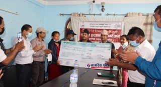 धादिङको १२ पालिकालाई हेफरद्धारा १ करोड ३१ लाख रुपैँया सहयोग हस्तान्तरण, कुन पालिकालाई कति ?