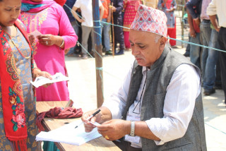 धादिङमा ७० प्रतिशत मत खस्यो
