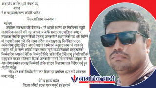 एमाले गजुरीका सहइन्चार्ज बस्नेतले दिए राजीनामा (अडियो कुराकानी)