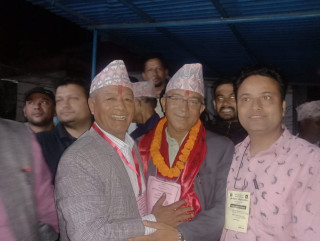 पोखरा महानगरको प्रमुखमा धनराज आचार्य निर्वाचित