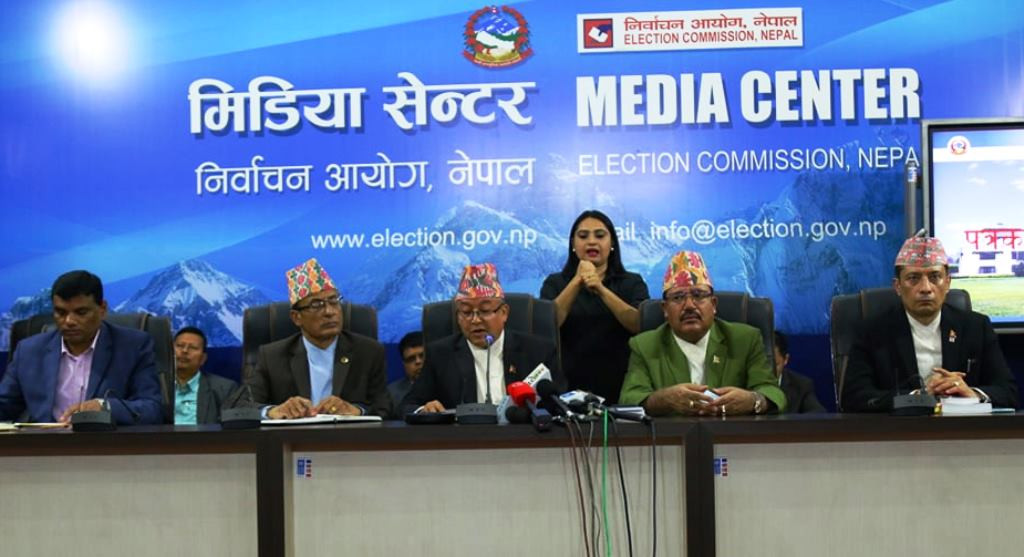 आयोगद्वारा प्रतिनिधि र प्रदेश सभा निर्वाचनको अन्तिम मत परिणाम सार्वजनिक