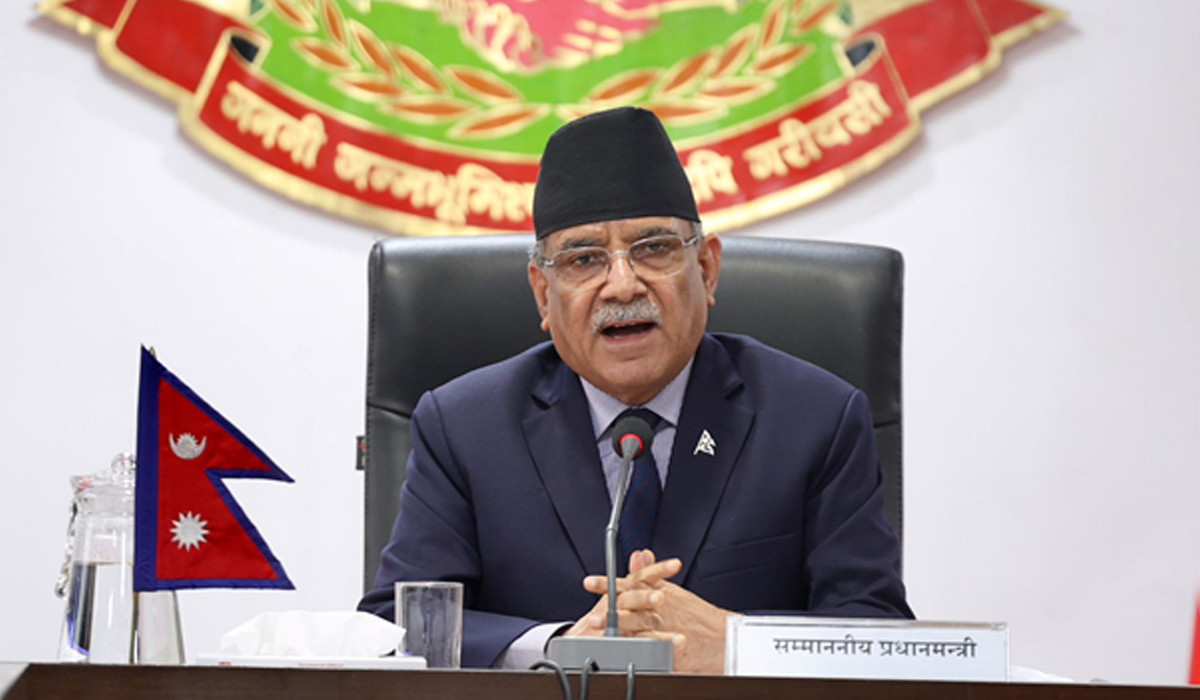 राष्ट्रिय दोहोरीगीत प्रतियोगिता उद्घाटन गर्न प्रधानमन्त्री प्रचण्ड आज धादिङ आउँदै