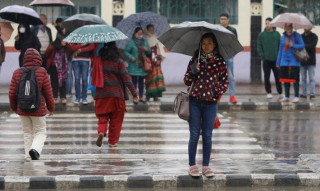 चट्याङ्गसहित वर्षाको सम्भावना