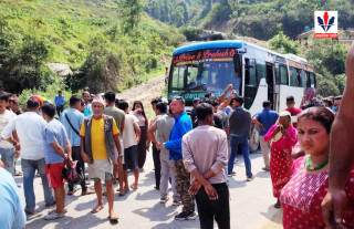 थाक्रेमा बसले ठक्कर दिँदा सुपर नेटमा कार्यरत कर्मचारीको मृत्यु