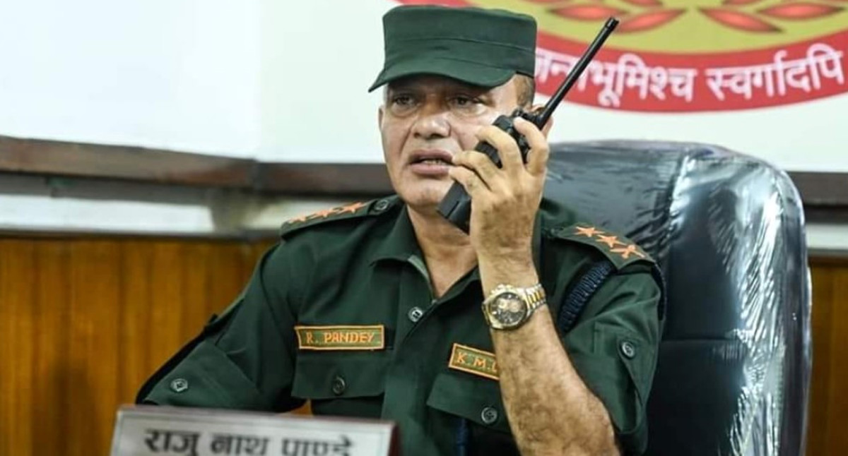 काठमाडौँ महानगरका प्रहरी प्रमुख पाण्डेले दिए राजीनामा ,चुनाव लड्ने  तयारी