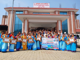 धुनिवेशी नगरपालिका पूर्ण खोप सुनिश्चितता घोषणा