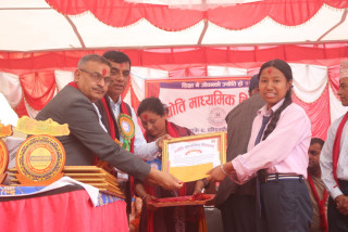 ज्योति माविमा वार्षिक अभिभावक भेला सम्पन्न, उत्कृष्ट विद्यार्थी र शिक्षक सम्मानित